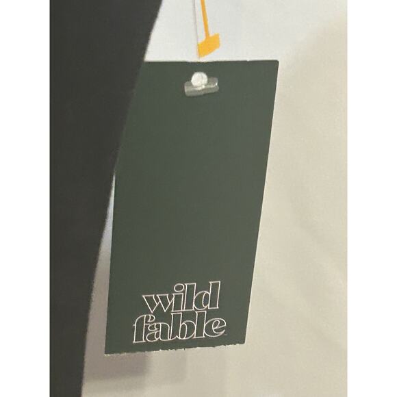 NWT Wild Fable Black Spaghetti Strap Dress size L - Picture 2 of 5